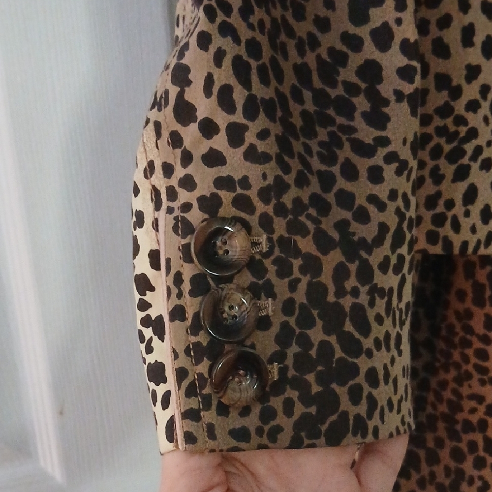 Pamela McCoy Animal Print Blazer and Skirt Set - Picture 5 of 11